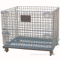 electro galvanized foldable Steel Wire Container